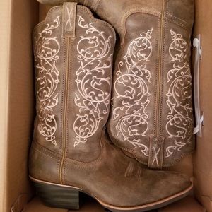Fancy Stitched Womens Cowboy Boots 
